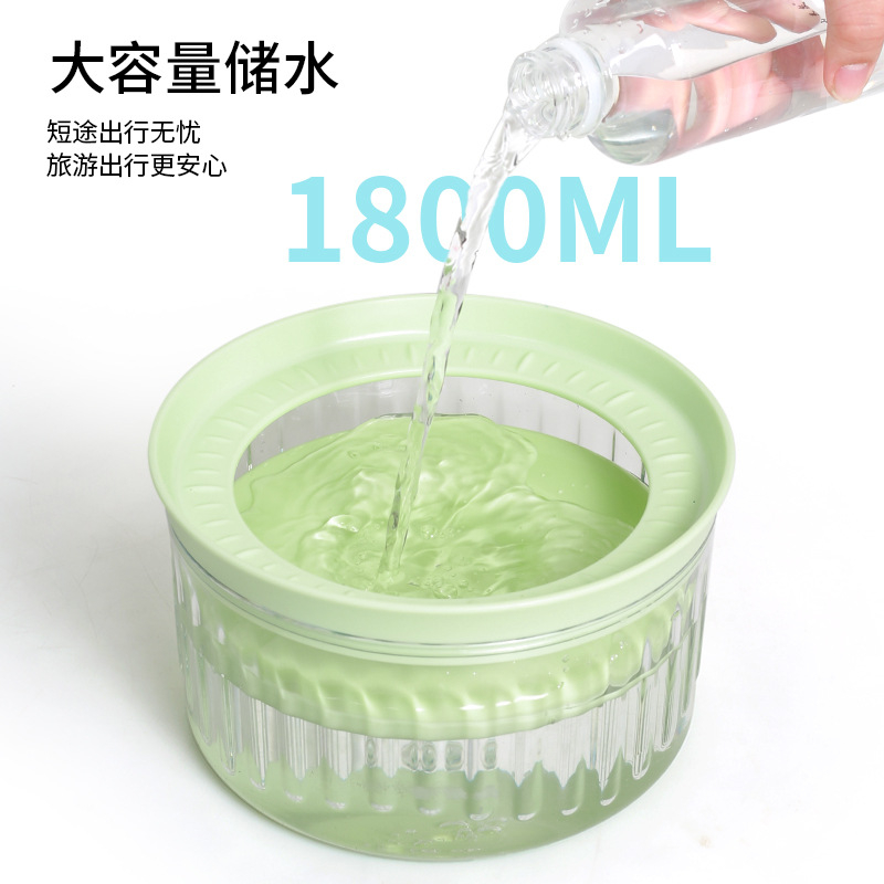 Δοχείο νερού για σκύλους με πλωτό σχεδιασμό και αντιδιαρροή (Προέλευση: Wenzhou, Zhejiang; Δεν εισάγεται; Συσκευασία: 24 τεμάχια; Κατάλληλο για όλες τις χρήσεις)