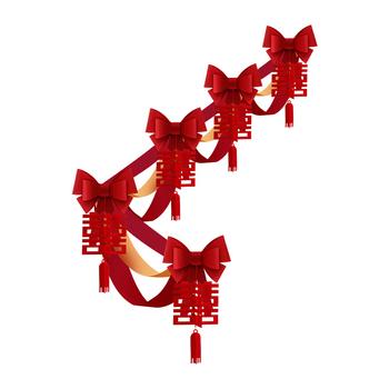 Vestuvinių laiptų turėklų dekoracijų rinkinys iš neaudinio audinio su kaspinu ir gėlėmis; vestuvėms; vidaus dekoravimui; prekės ženklas Orange Nuoyi Bai