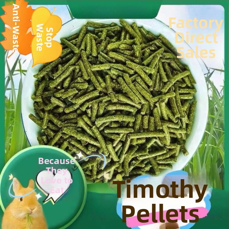 Drėgnas ėdalas su Timothy žolės granulėmis suaugusiems triušiams ir mažiems naminiams gyvūnėliams – naminiams gyvūnams skirtas ėdalas
