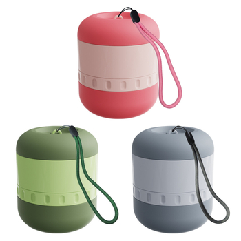 Kohverdatav silikoonist lemmikloomade joogikauss – Landpion, sobib koera jalutamiseks