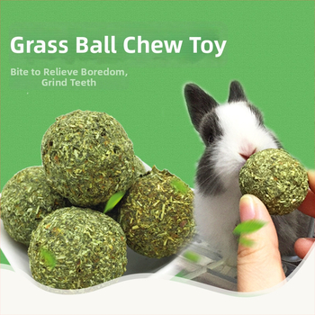 Žolės kramtomoji kamuolys mažiems gyvūnėliams — džiovintas maistas, prekinis ženklas Carrot valley, bendro pobūdžio naudojimas, naminių gyvūnų maistas