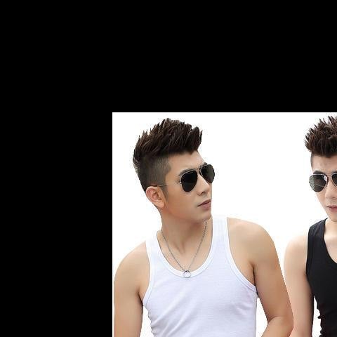 Meeste varrukateta top — ülili plāns, hingav polüester-puuvillase segu, ümmargune kaelus, peamine materjal: puuvill 95–100%, suvi 2024