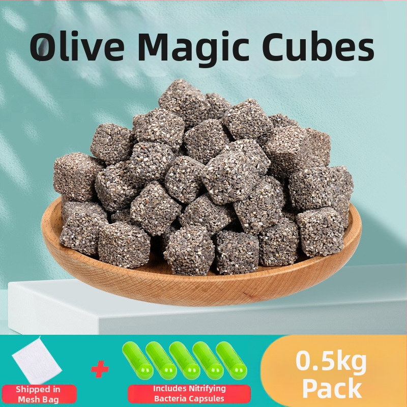 Naichong keraminių filtravimo medžiaga akvariumui su bakterijų kultūra, nano akmens filtras ir biocheminiai kamuoliukai