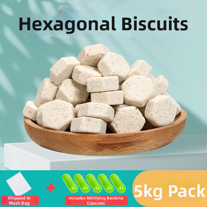 Naichong keraminių filtravimo medžiaga akvariumui su bakterijų kultūra, nano akmens filtras ir biocheminiai kamuoliukai