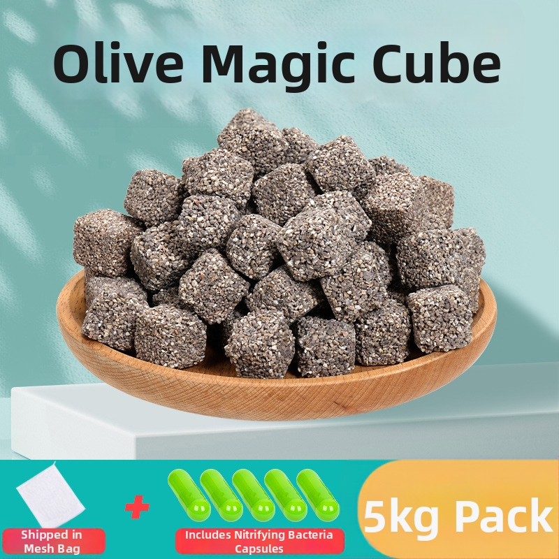 Naichong keraminių filtravimo medžiaga akvariumui su bakterijų kultūra, nano akmens filtras ir biocheminiai kamuoliukai