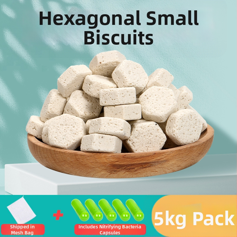 Naichong keraminių filtravimo medžiaga akvariumui su bakterijų kultūra, nano akmens filtras ir biocheminiai kamuoliukai