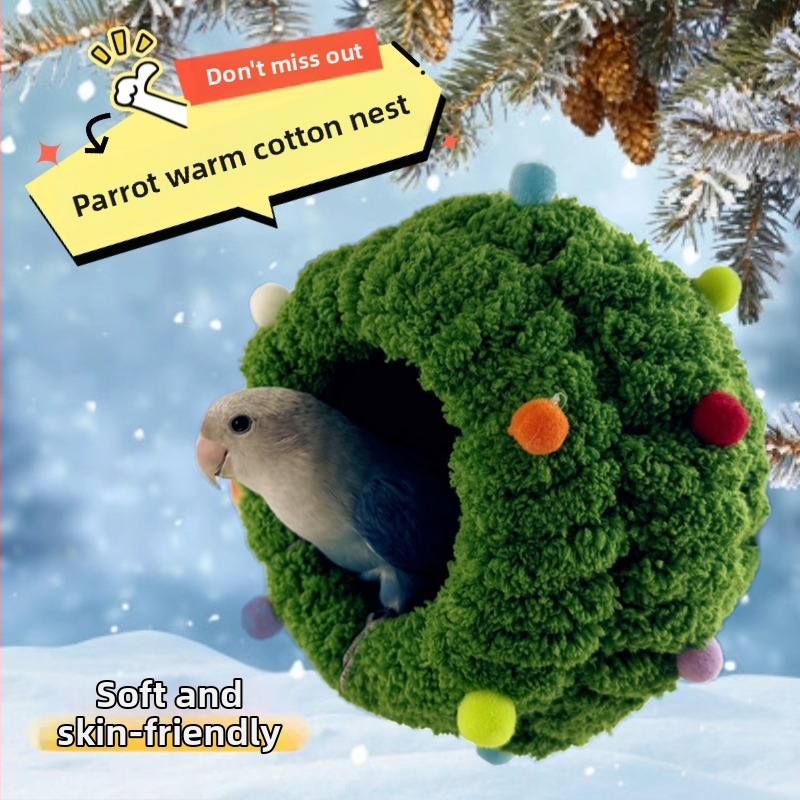 Putnu ligzda Budgie — Virves materiāls, Piemērots Budgie, Neimportēts