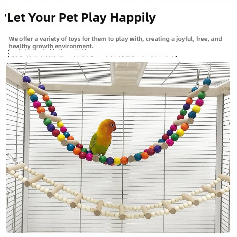 Papagoide mänguasjade tarvikud – ronimislaud, istumisvars, kiik, puurikaunistus; Pär Origin: Anhui; Ei imporditud; Bränd: Carrot Valley; Papagodele