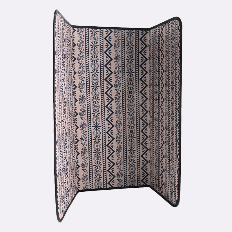 Covoraș pliabil de protecție pentru podea pentru scaunul de calculator, dreptunghiular, din plastic PVC, imprimeu floral, antiderapant.