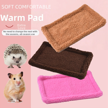 Shine Pet Lamb Fleece pagalvėlė narveliui – šilta visoms sezonoms, skirtas hamsteriui