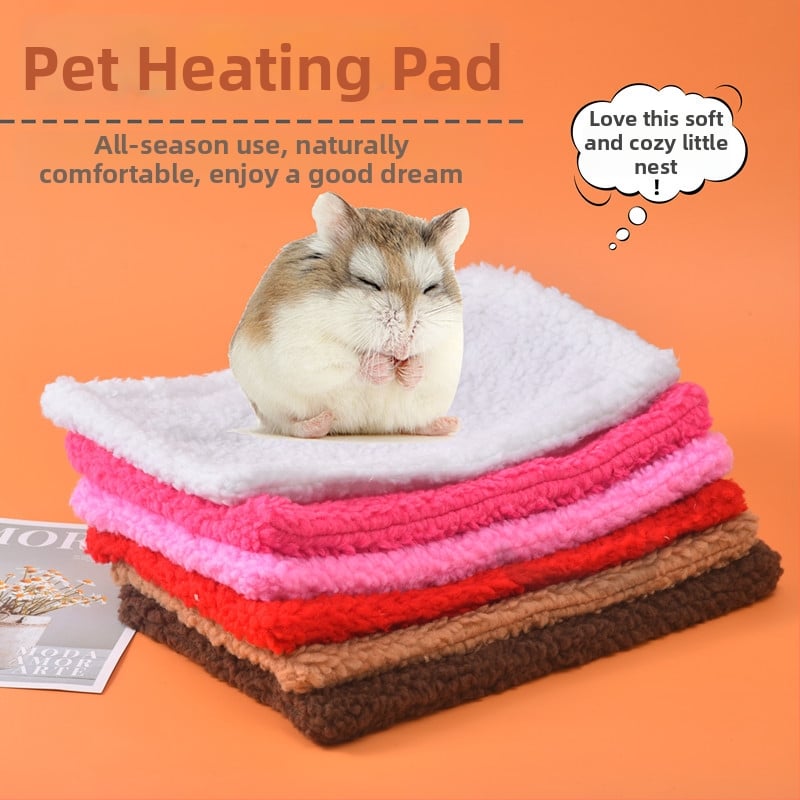 Shine Pet Lamb Fleece pagalvėlė narveliui – šilta visoms sezonoms, skirtas hamsteriui