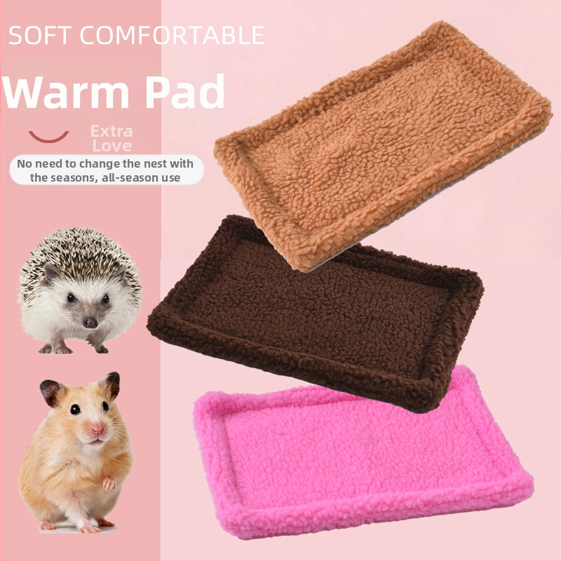 Shine Pet Lamb Fleece pagalvėlė narveliui – šilta visoms sezonoms, skirtas hamsteriui