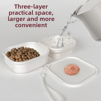 KOJIMA coffee family kaasaskantav voldik kauss kassidele ja koertele – PP materjal, välistingimustes kasutamiseks