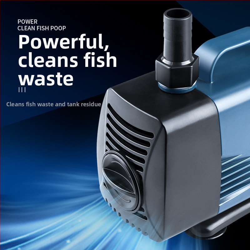 Sukeldatav akvaariumpump külgse imemisega, tsirkulatsioon ja filtratsioon, amfibiline disain, erakordselt vaikne