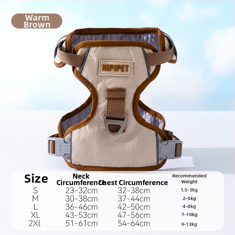 Kassi jalutusrihm ja vest, kerge, Taslan kolmekaitsega, vastupidav tõmbamisele, mitmekülgne disain kassidele