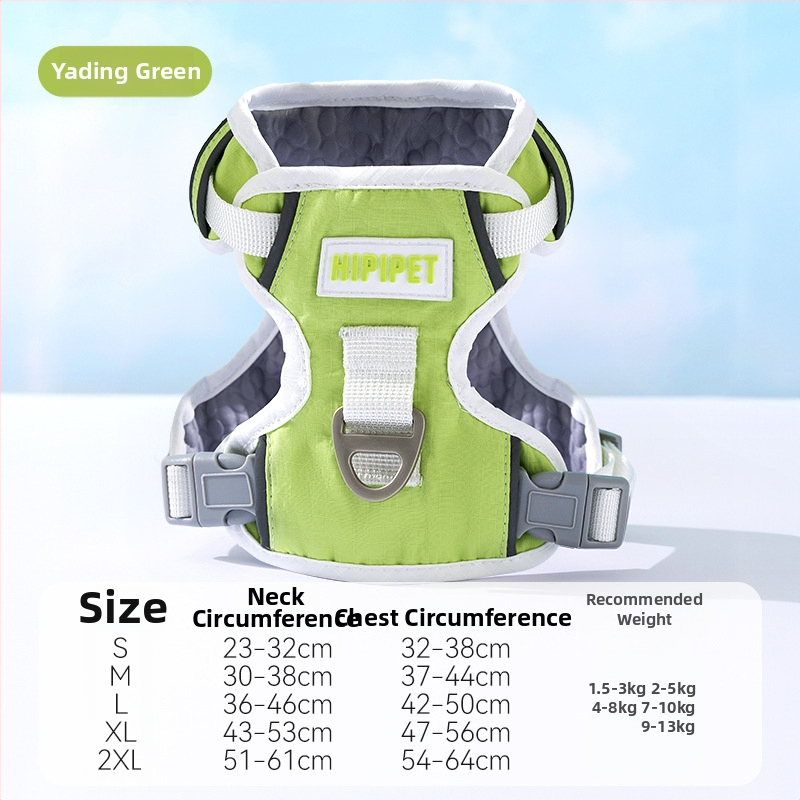 Kassi jalutusrihm ja vest, kerge, Taslan kolmekaitsega, vastupidav tõmbamisele, mitmekülgne disain kassidele