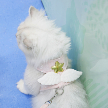 Angel Wings mačji prsluk s remenom protiv bijega – materijal: tkanina; porijeklo: Zhejiang; za mačke