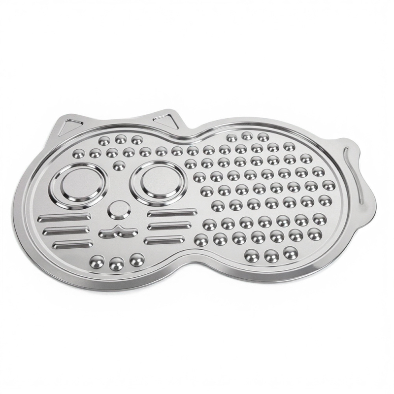 Ανοξείδωτη επιφάνεια γλειψίματος για κατοικίδια, Μάτ αργής σίτισης για γάτες και σκύλους, αντι-πνιγμός, Lang's House μάρκα