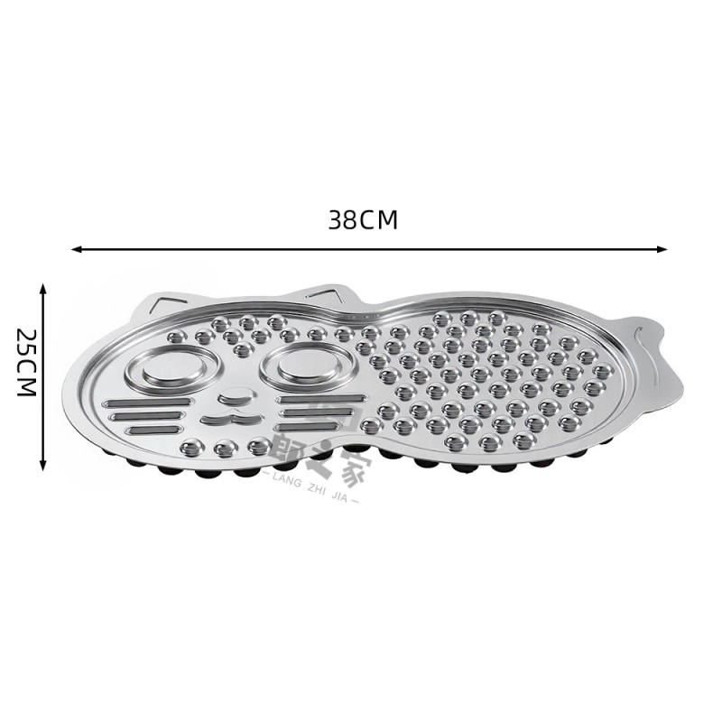 Ανοξείδωτη επιφάνεια γλειψίματος για κατοικίδια, Μάτ αργής σίτισης για γάτες και σκύλους, αντι-πνιγμός, Lang's House μάρκα