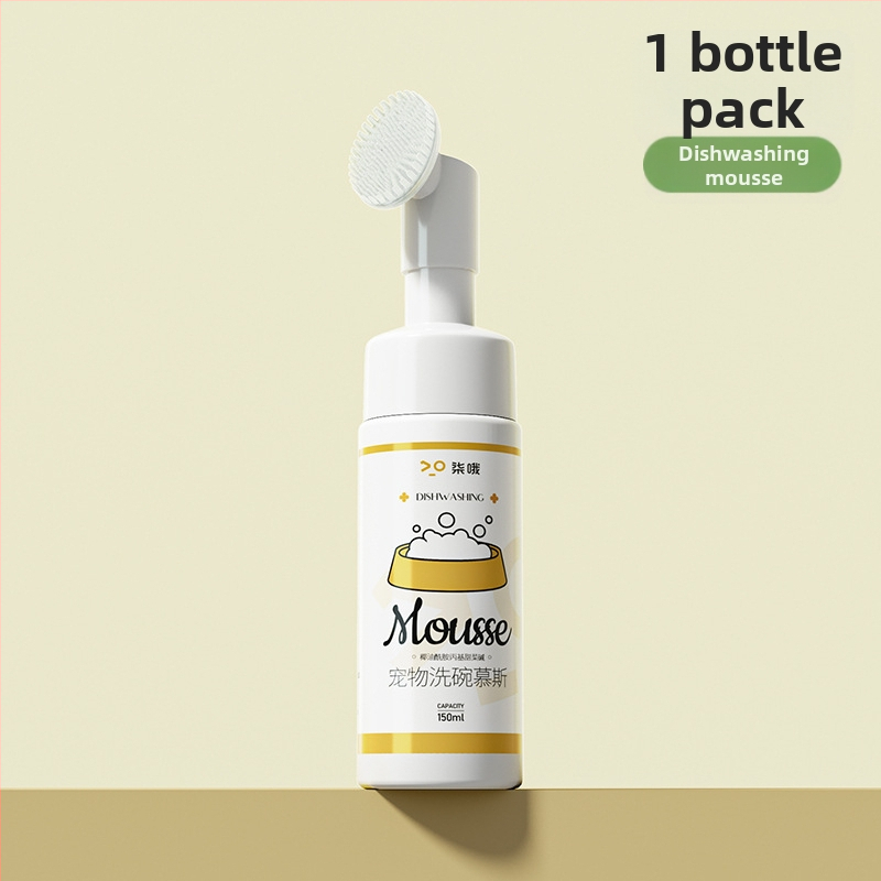 Lemmikloomade nõude pesemis mousse – plastmassist, Qi oh bränd, koertele sobiv, 200 tk pakk