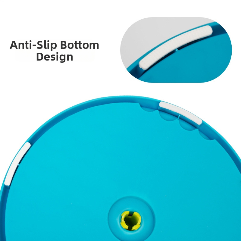 Τριώροφο Περιστρεφόμενο Μπολ Αργού Φαγητού για Σκύλους, Ανάπτυξη Νοημοσύνης (Πλαστικό)