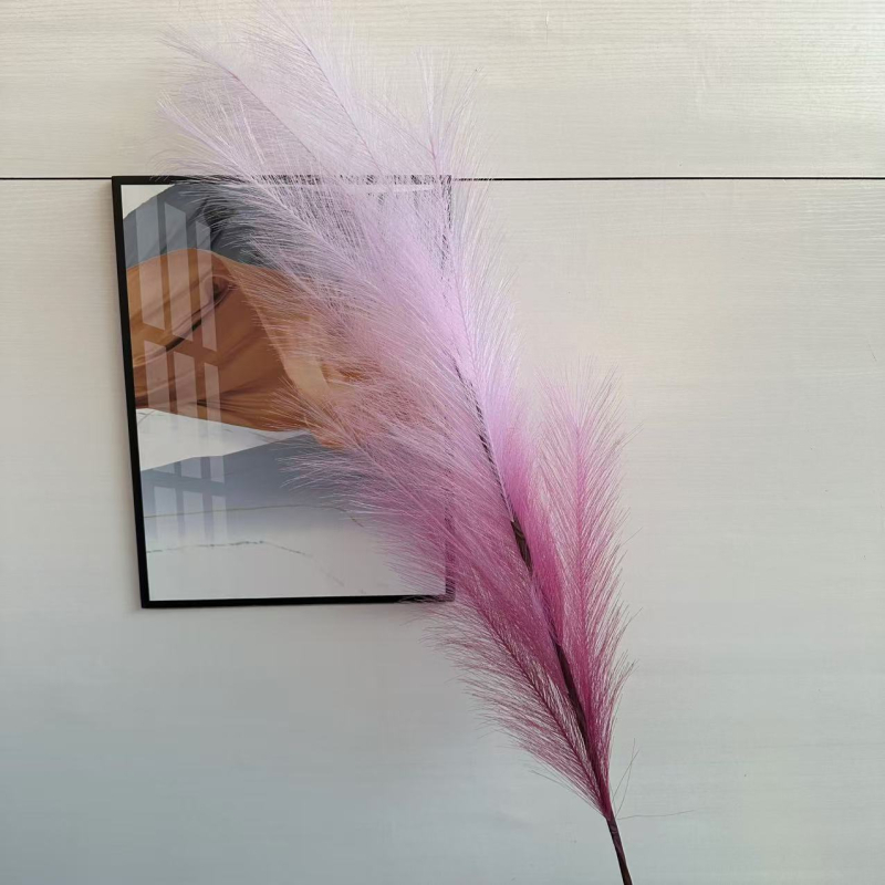 Pastoralinio stiliaus dirbtinių nendrės gėlių dekoras namų ir lauko dekoravimui | šilko gėlės, minkštas PVC | flokavimas, injekcinis liejimas, serigrafija, 3D spausdinimas