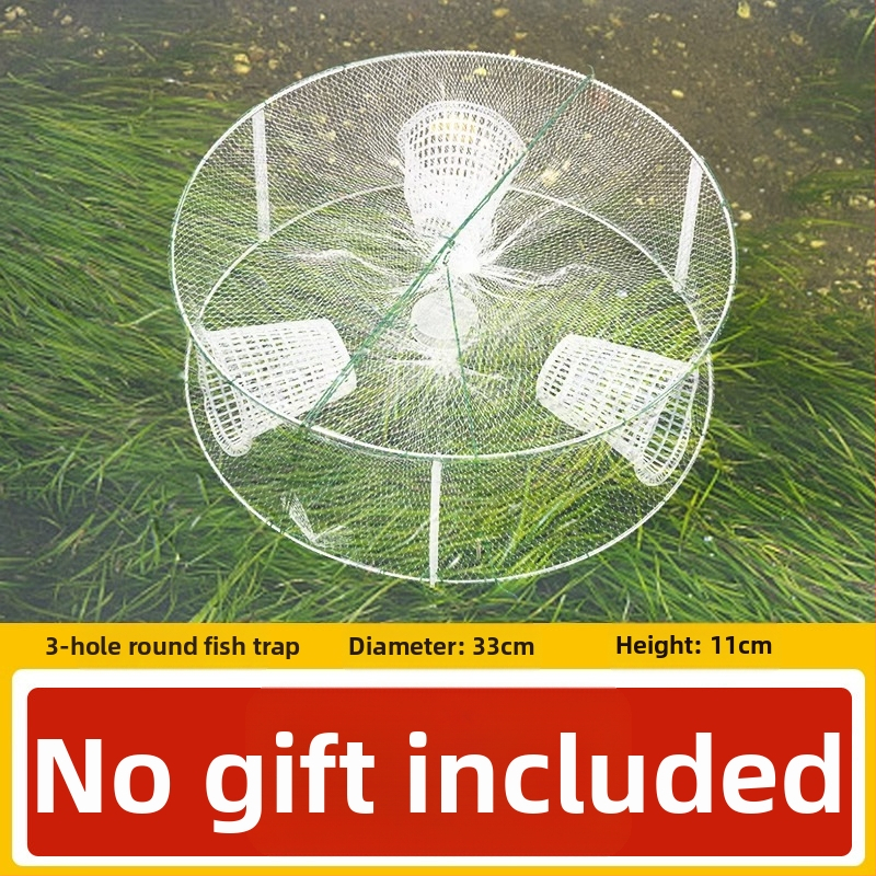 Giant Fin King zvejas tīklu kaste mazām zivīm, langustēm un garnelēm