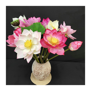 Umjetno svileno cvijeće vodeni ljiljan — Marka: Yiyi Flower; Materijal: Svila; Ručni rad: Drugo; Vrsta: Vodeni ljiljan; Za vjenčanje, na otvorenom, rekvizite za fotografiju, kućni dekor