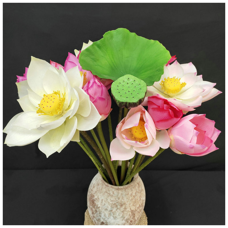 Umjetno svileno cvijeće vodeni ljiljan — Marka: Yiyi Flower; Materijal: Svila; Ručni rad: Drugo; Vrsta: Vodeni ljiljan; Za vjenčanje, na otvorenom, rekvizite za fotografiju, kućni dekor