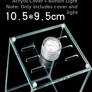 Akrylo akvariumo dangtelis, netoksiškas, skaidrus, kvėpuojantis, krištolo dangtis (Medžiaga: Akrilas; Svoris: 50; Kategorija: Akvariumo įranga)