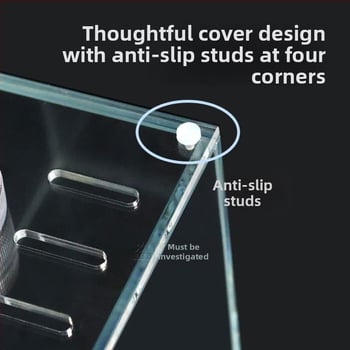 Akrylo akvariumo dangtelis, netoksiškas, skaidrus, kvėpuojantis, krištolo dangtis (Medžiaga: Akrilas; Svoris: 50; Kategorija: Akvariumo įranga)