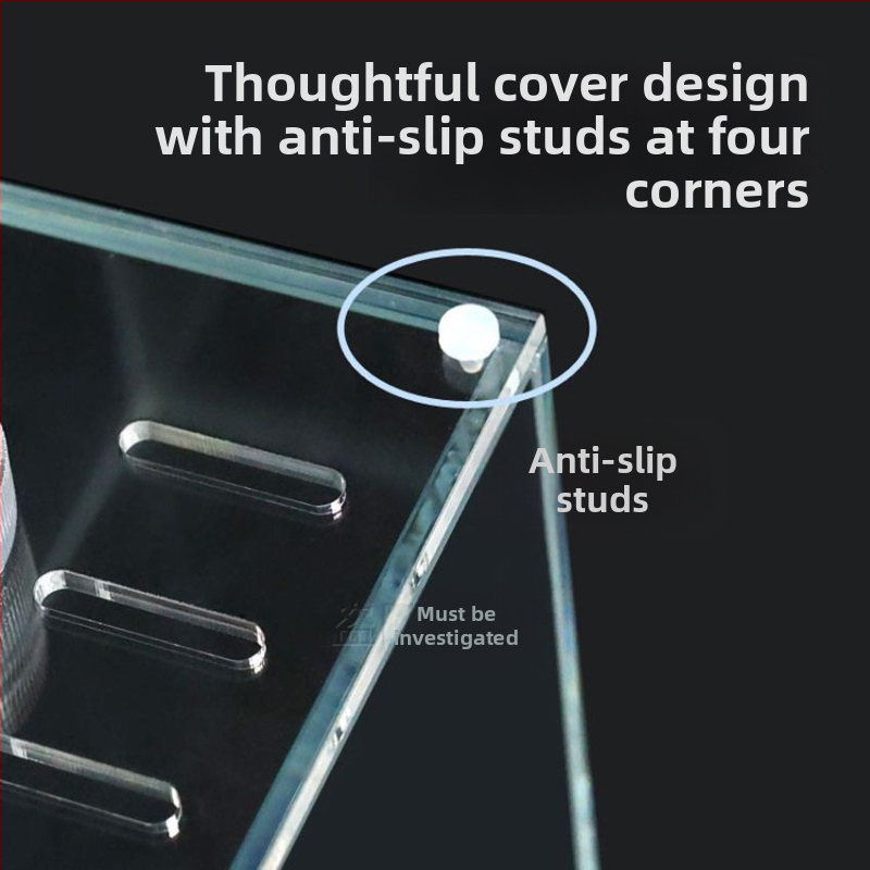 Akrylo akvariumo dangtelis, netoksiškas, skaidrus, kvėpuojantis, krištolo dangtis (Medžiaga: Akrilas; Svoris: 50; Kategorija: Akvariumo įranga)