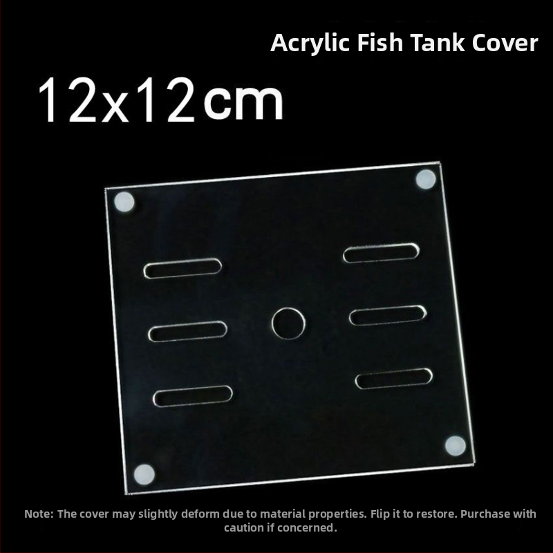 Akrylo akvariumo dangtelis, netoksiškas, skaidrus, kvėpuojantis, krištolo dangtis (Medžiaga: Akrilas; Svoris: 50; Kategorija: Akvariumo įranga)