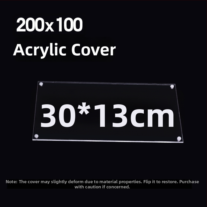 Akrylo akvariumo dangtelis, netoksiškas, skaidrus, kvėpuojantis, krištolo dangtis (Medžiaga: Akrilas; Svoris: 50; Kategorija: Akvariumo įranga)