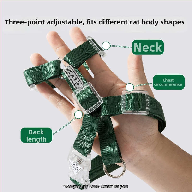 Weixun kassi rindkere rihm – I-kujuline fikseeritud jalutamislint, tootekood 392816535813