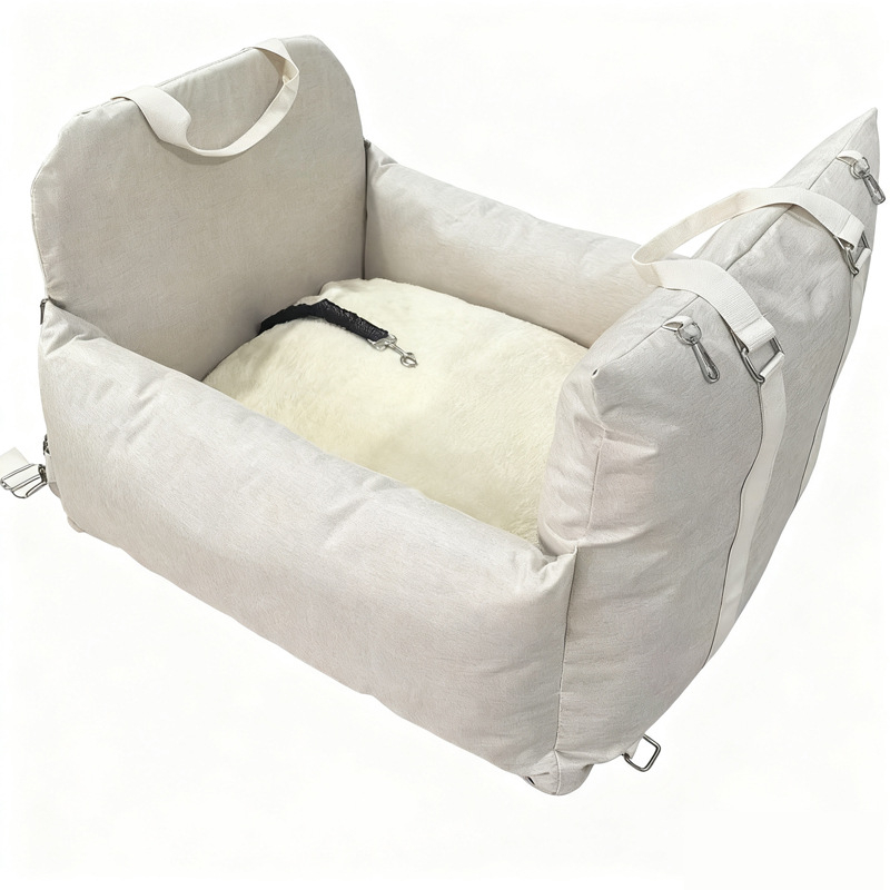 Torba za auto za kućne ljubimce – za pse i mačke, jednobojni model, materijal: platno, marka Yueshang