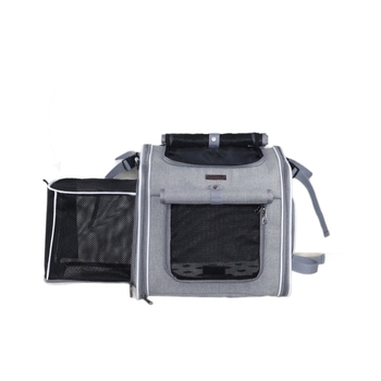 FULED Кошница за велосипед за домашни любимци, котки и кучета, голям капацитет, сгъваема, полиестер