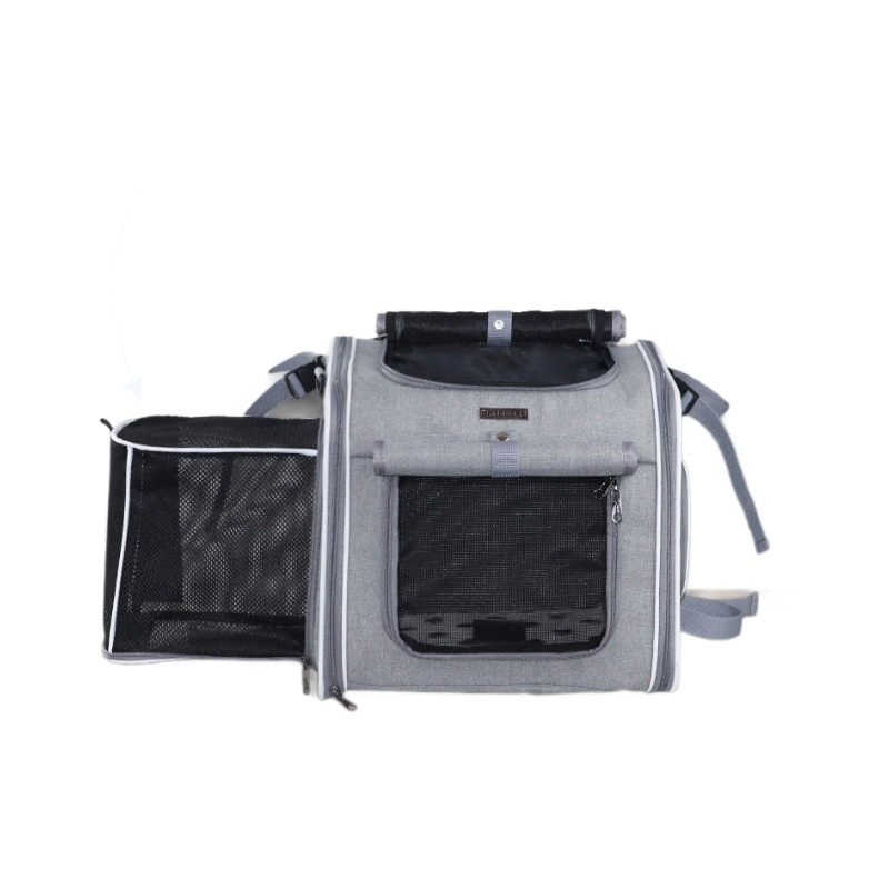 FULED Кошница за велосипед за домашни любимци, котки и кучета, голям капацитет, сгъваема, полиестер