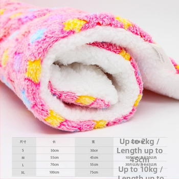 Hartley flanelinis šunų kilimėlis, žieminis miego kilimėlis