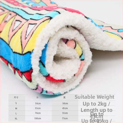 Hartley flanelinis šunų kilimėlis, žieminis miego kilimėlis