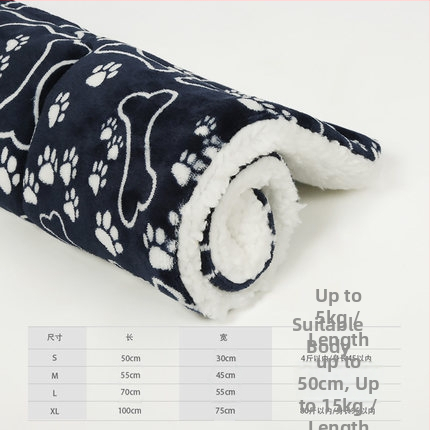 Hartley flanelinis šunų kilimėlis, žieminis miego kilimėlis