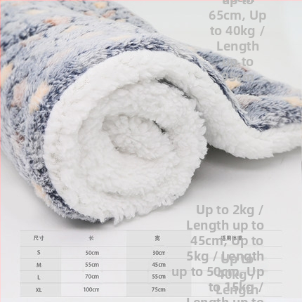 Hartley flanelinis šunų kilimėlis, žieminis miego kilimėlis