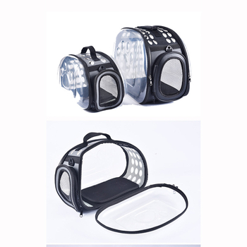 KUCHI Чанта за пренасяне на домашни любимци – прозрачен, преносим твърд пластмасов носител за кучета и котки, капацитет 50, произход Zhejiang