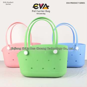 EVA lemmikloomakott – kaasaskantav, külgava avausega kott kassidele ja koertele, maht kuni 20 L, kergesti puhastatav, DIY aukudega muster
