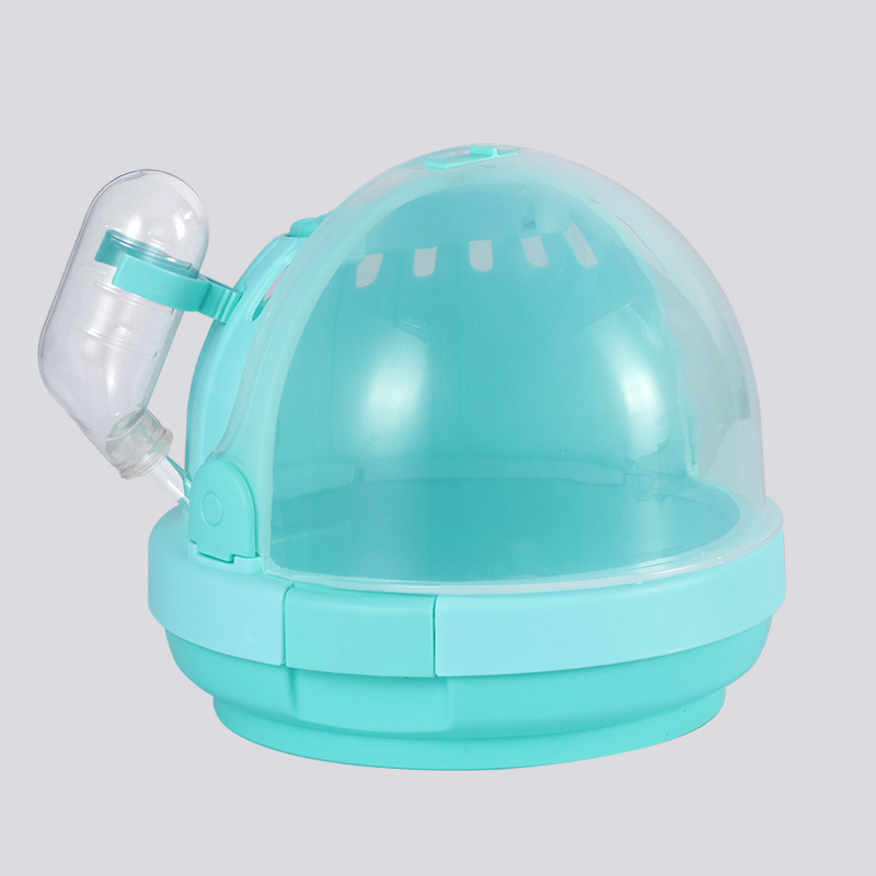 Hamsterio narvas, nešiojamas, kvėpuojantis ir šiltas; Kano plastikas; skirtas hamsters; visoms sezonoms.