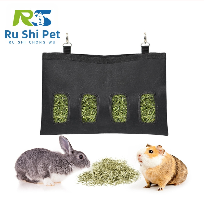 Pakabinta šieno krepšelis mažiems augintiniams: triušiams, jūrų kiaulėms, hamstermi ir činčilėms — Oxford audinys, kilmė Zhejiang, prekių ženklas Confucianism