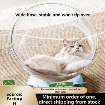 Kosmosa kapsulas kaķu ligzda ar rotējošu platformu, pašizglītojoša kaķu rotaļlieta, iekšējai lietošanai, viss vienā — Materiāli: ABS/PP/PET; Iekštelpu lietošanai; Kaķiem