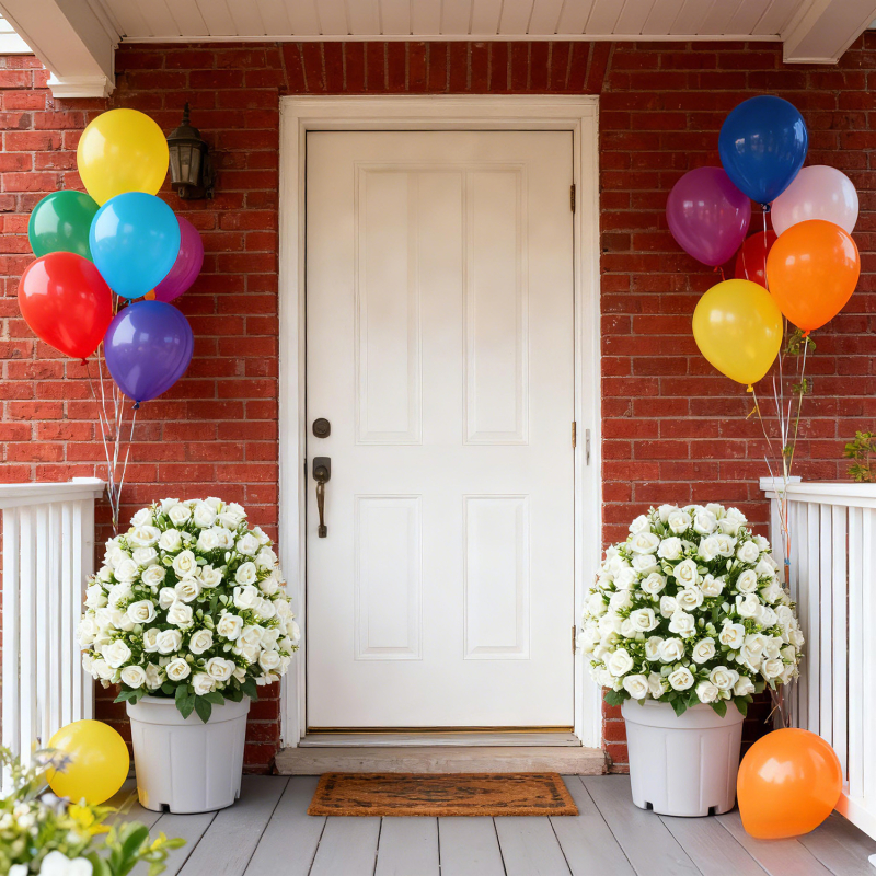 Mākslīgs ziedu pušķis no satīna, maku šķirne, daļēji manuāla un daļēji mehāniska izstrāde, piemērots ārējai un biroj dekorēšanai