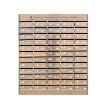 Daugybės skyrių namų pašto dėžutė iš nerūdijančio plieno, modelis zr-018, Zhen Rui, sieninis montavimas vidaus ir lauko naudojimui