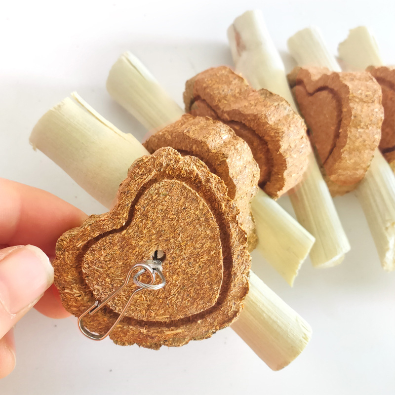 Džiovinti žolės dantų kramtukai triušiams ir žiurkėnams, 110 g, pakuotė 100 vnt., prekės ženklas Bibi Meng